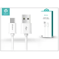 Devia ST993405 Smart 1m USB Type-C v2.0 fehér adatkábel #1