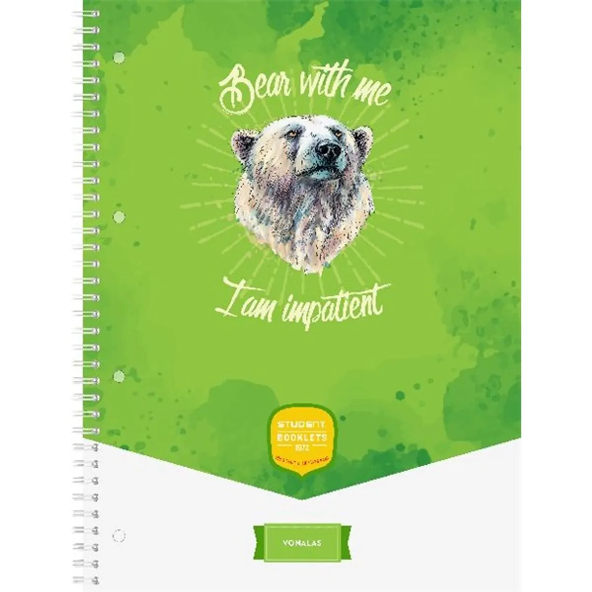 ICO Student Art A4 70lapos vonalas spirálfüzet #4