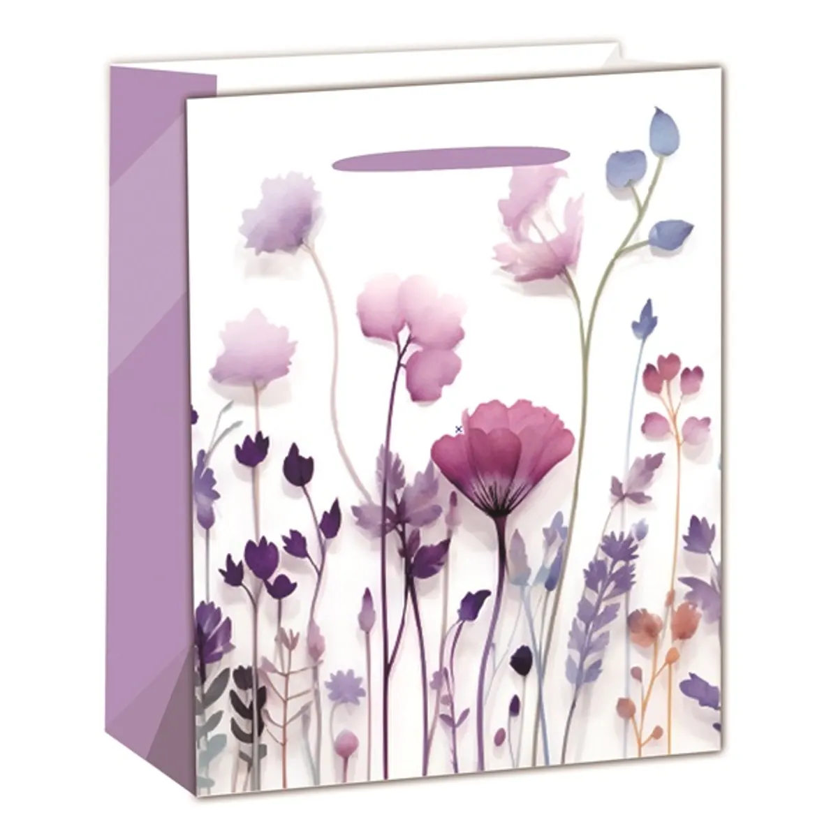 IRIS matt papírtasak réti virágok 26 x 32cm #1