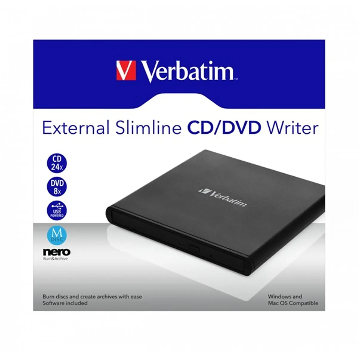 Verbatim 98938 USB 2.0 fekete DVD/CD író külső meghajtó #3