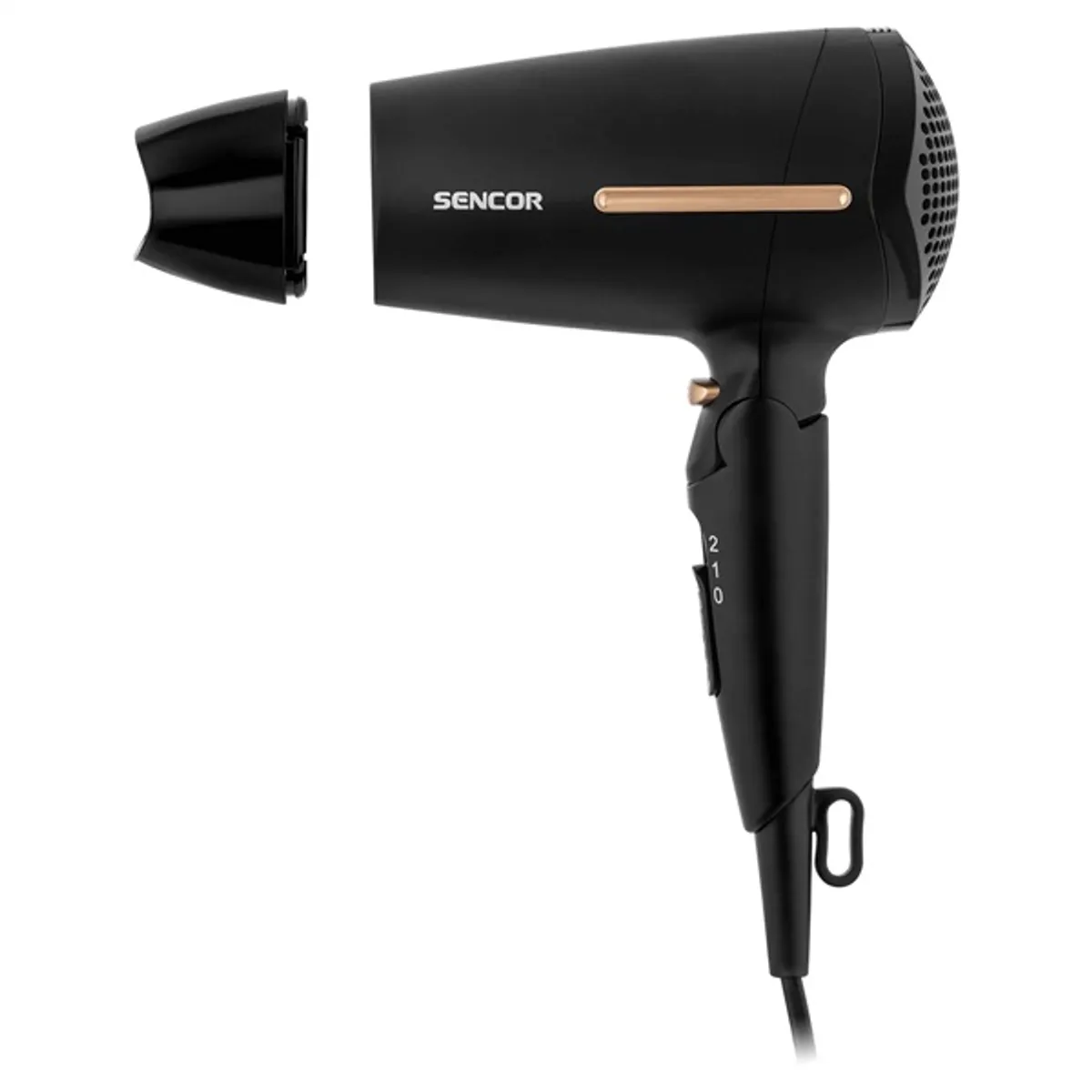 Sencor SHD 0045BK fekete kompakt hajszárító #3