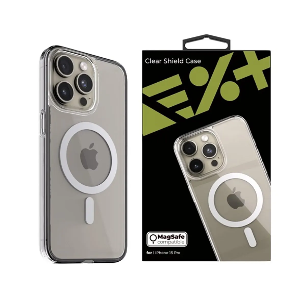 NextOne IPH-15PRO-MAGSAFE-CLRCASE iPhone 15 Pro átlátszó szilikon MagSafe hátlap #1