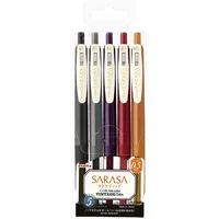 Zebra Sarasa Clip 0,5 Vintage2 5 Colour Set zselés toll