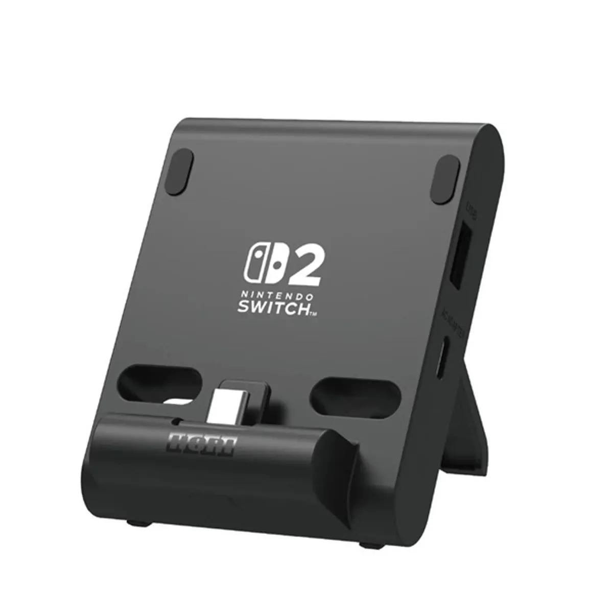 Hori Dual PlayStand Nintendo Switch 2 Official USB-A - USB-C fekete állvány és töltő #3