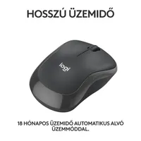 Logitech M240 Silent Bluetooth fekete egér #4