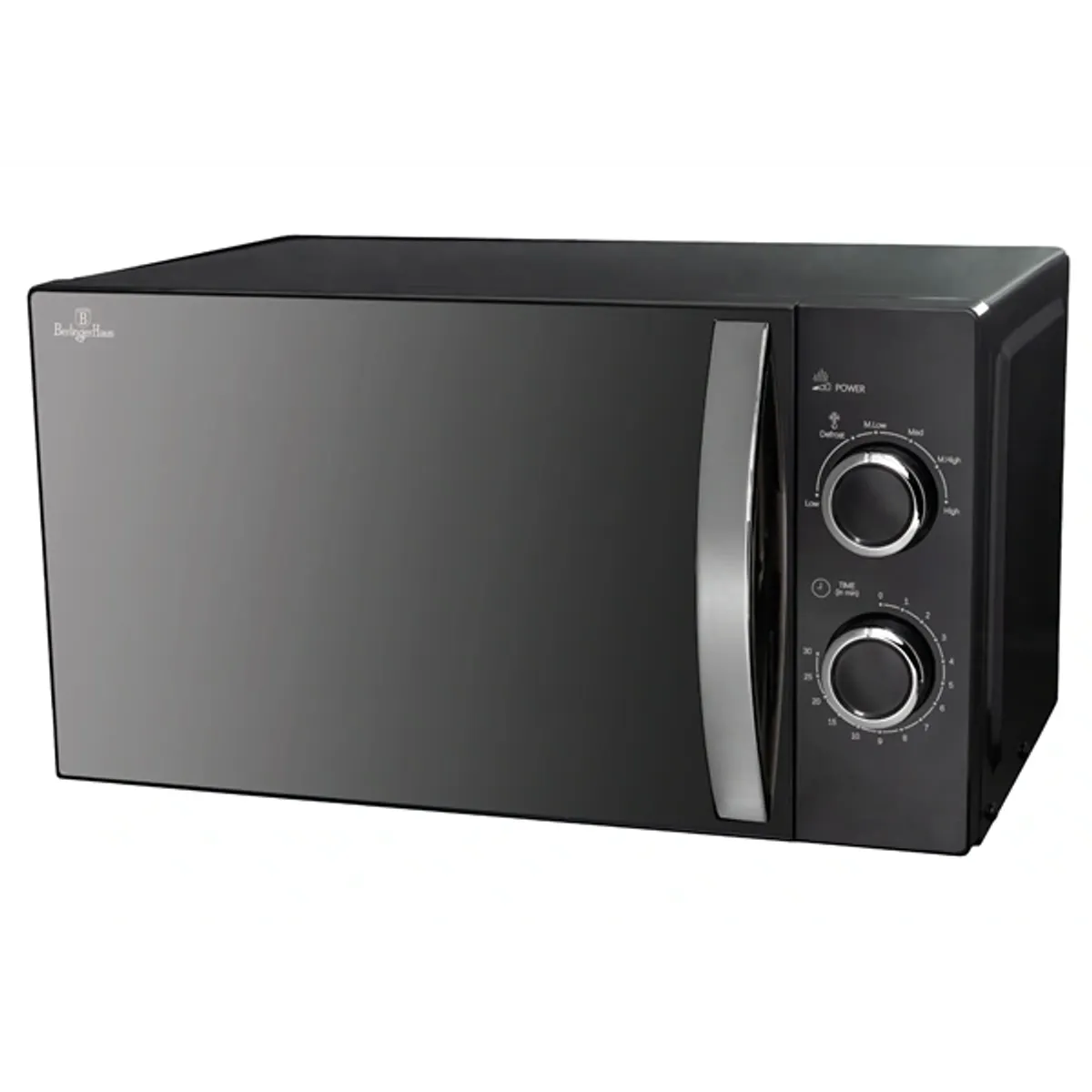 Berlinger Haus BH/9626 700W 20L fekete mechanikus mikrohullámú sütő #1