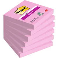 Post-it Super Sticky 654 76x76mm 90lap pink öntapadós jegyzettömb #1