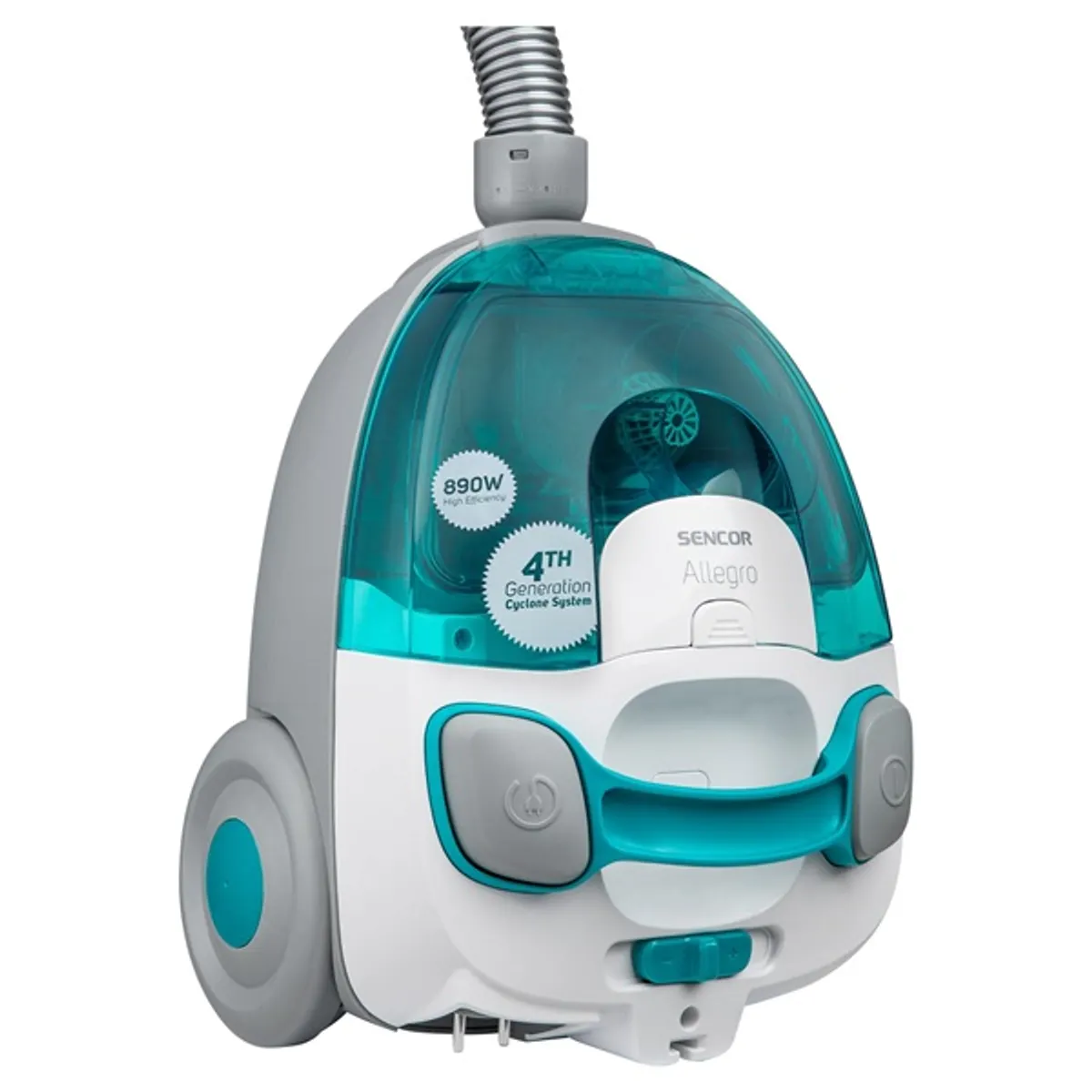 Sencor SVC 511TQ-EUE2 türkizkék-szürke porzsák nélküli porszívó #4