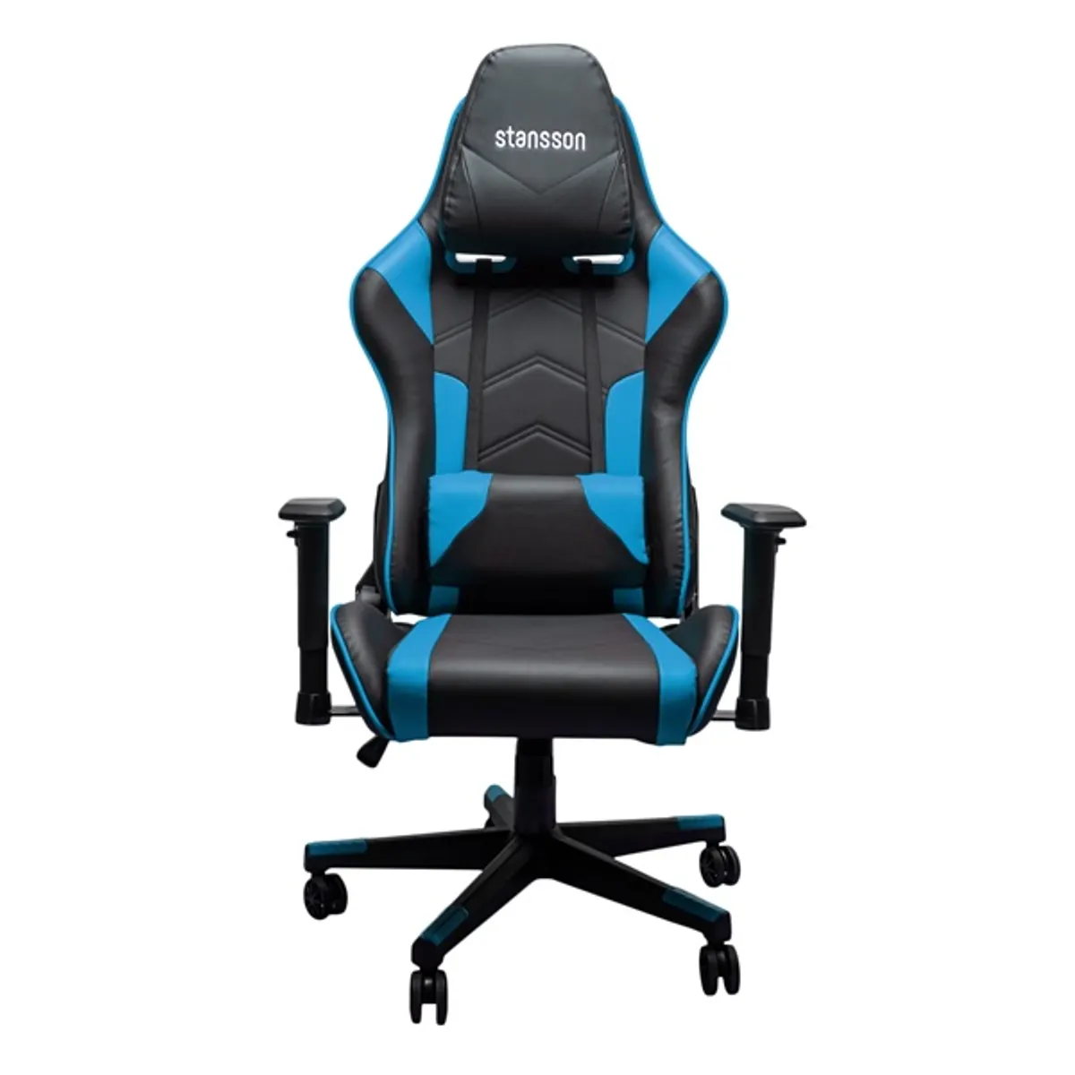 Stansson UCE602BK fekete-kék gamer szék #1