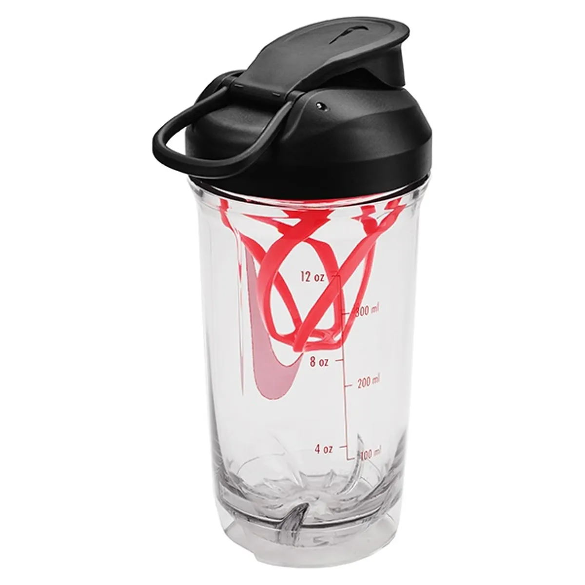 Nike 25 101.2242.912.16 átlátszó piros shaker kulacs #1