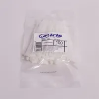 Iris Electric 100 db natúr 120x2,5mm kábelkötegelő, gyorskötöző, kötegelő #3