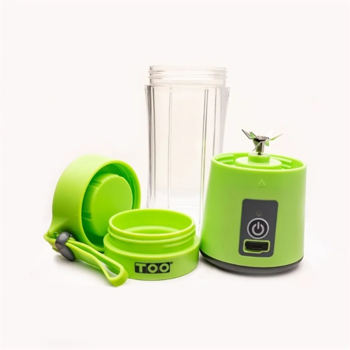 TOO SM-380-G 0,38L zöld akkumulátoros smoothie készítő #6