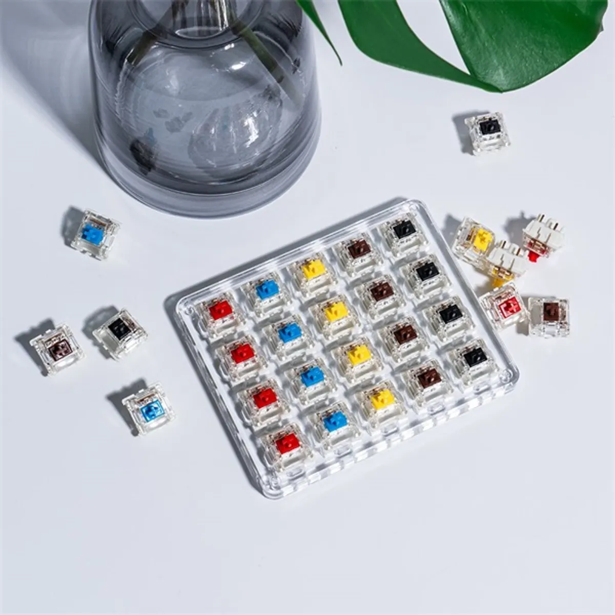 Gateron G Pro 3.0 Blue - Clicky Mechanikus switch szett (35db) #2