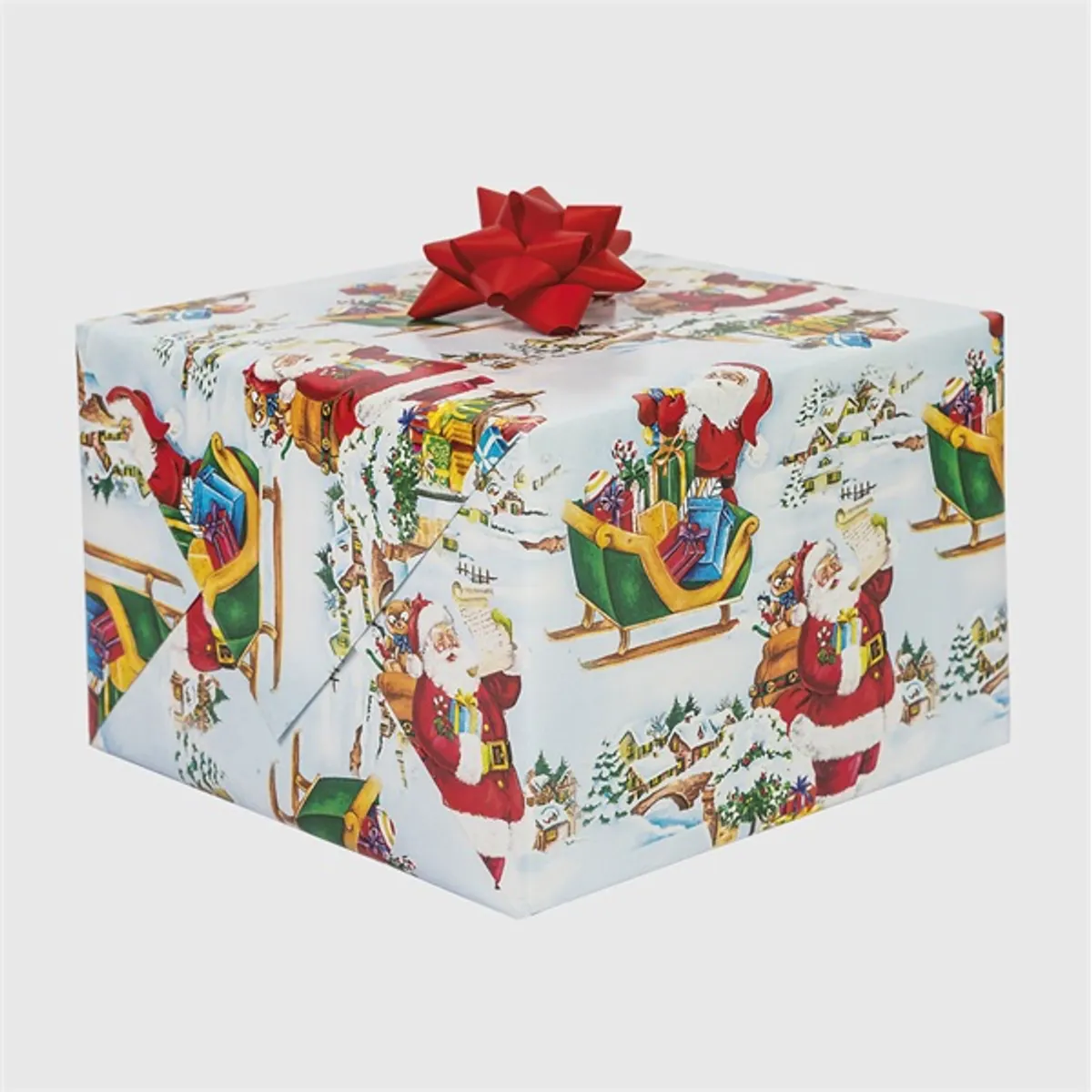 IRIS Karácsonyi tekercses csomagolópapír,  200x70cm, különböző mintákkal, 60g/m2 #7