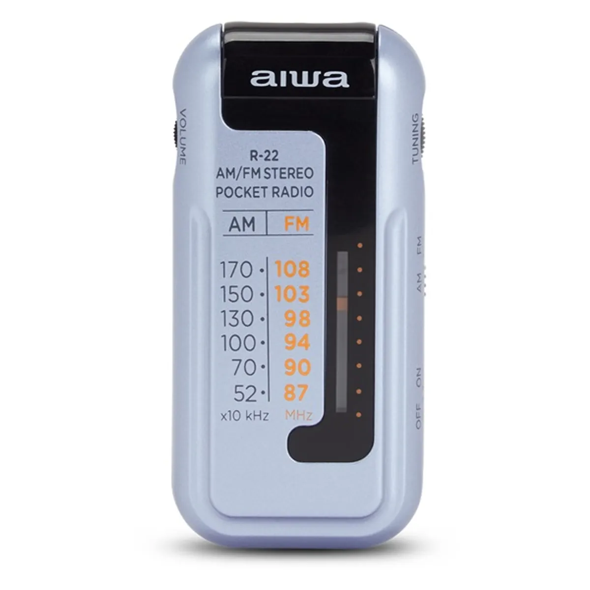 Aiwa R-22SL hordozható szürke FM rádió #3