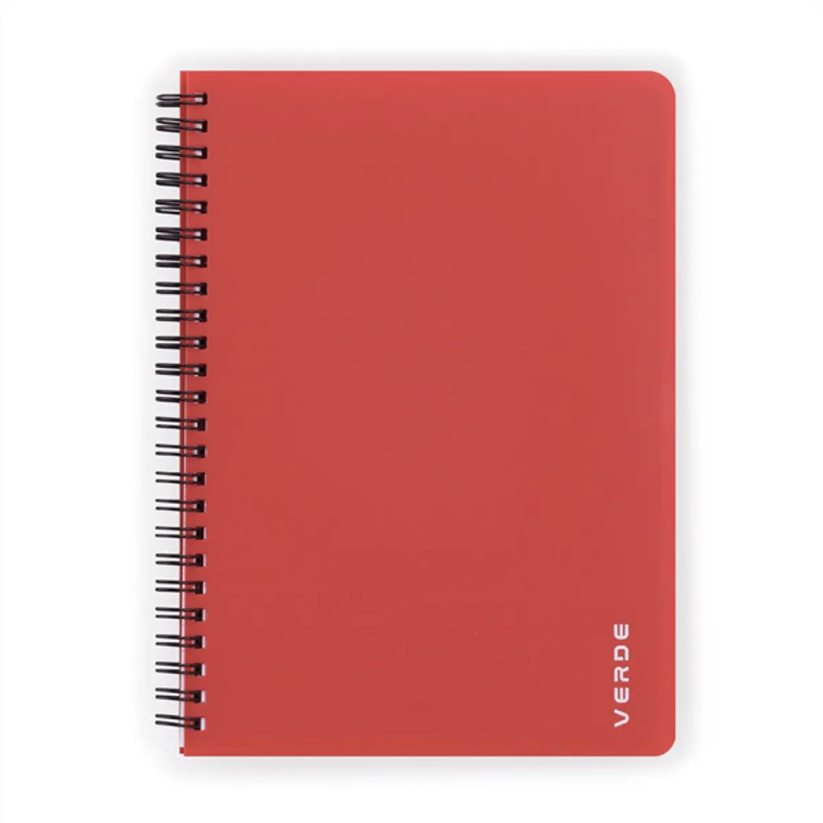 Verde A5 60 lapos PP tégla vonalas spirálfüzet #1