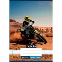 Nebulo Vagány minták A5 3. osztályos 12-32 tűzött vonalas füzet #3