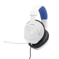 JBL Quantum 100 fehér-kék gamer headset #4