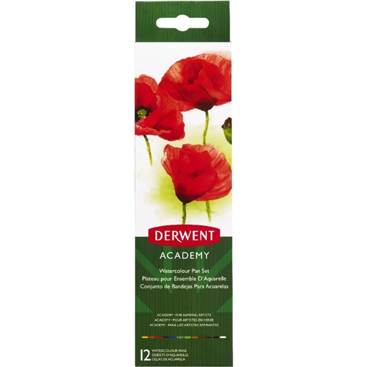 Derwent Academy 12 db-os vízfesték készlet #1