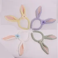 IRIS dekor hajpánt nyuszifül 4 féle szín 24cm