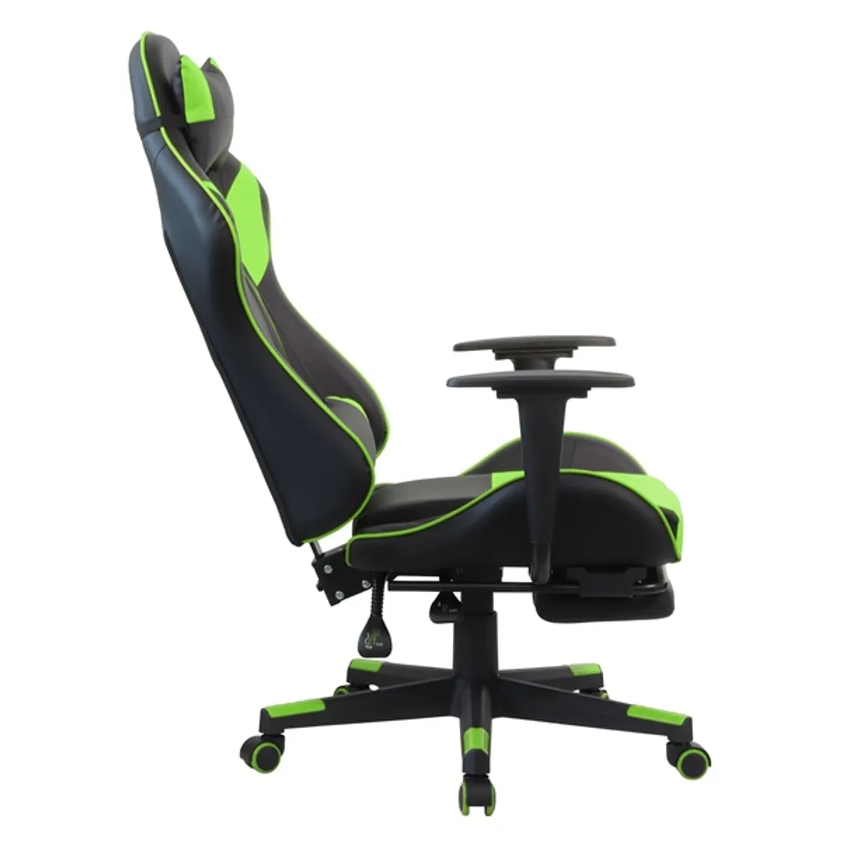 Iris GCH204BE_FT fekete / zöld gamer szék #5