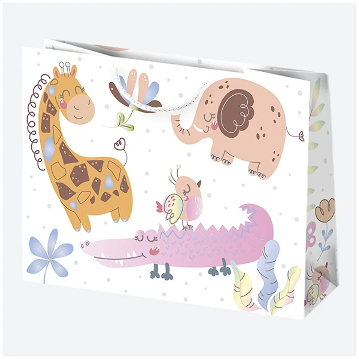 IRIS ajándéktasak, különböző színekben és mintákkal, 380x290x100 mm #4