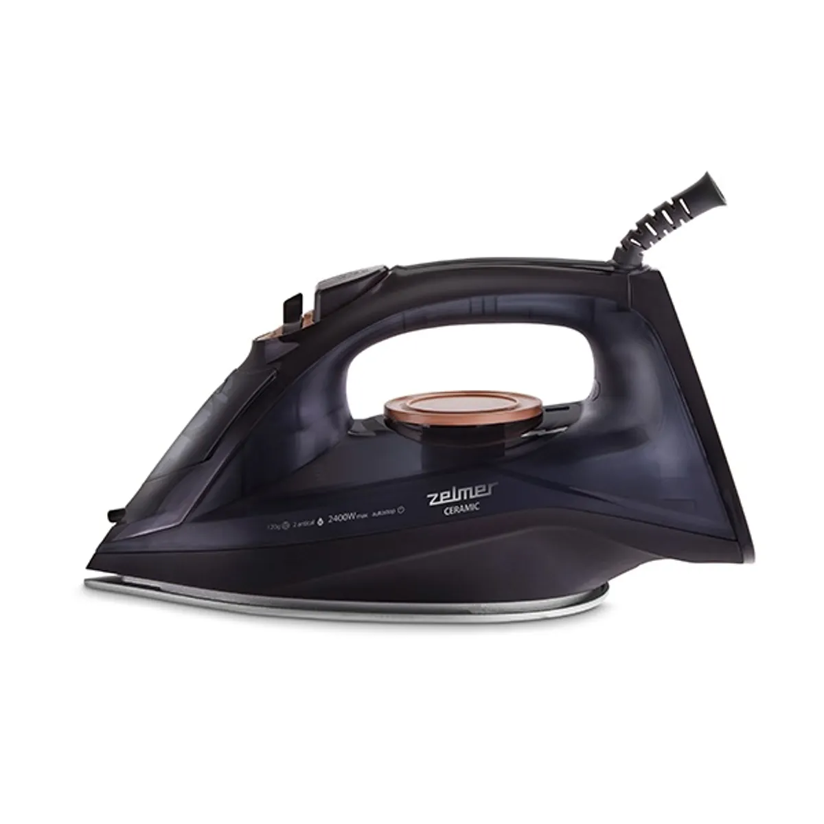 Zelmer ZIR1505 Ceramic szürke gőzölős vasaló #2