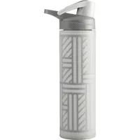 Wabo 600ml szürke üveg csatos kulacs #1