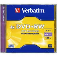 VERBATIM DVDVU+4 DVD+RW normál tokos DVD lemez #1