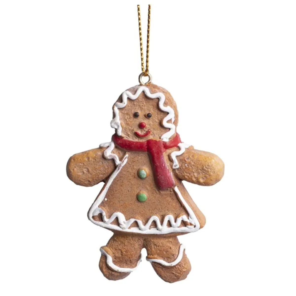 IRIS akasztós dísz mézeskalács lány 6x7,5cm #1