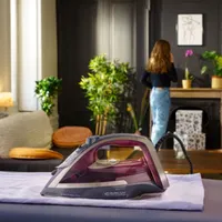Tefal FV6870E0 Smart Protect+ lila gőzölős vasaló #7