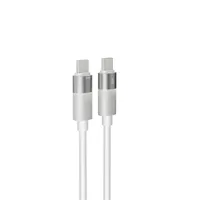 AVAX CB317 GLOWY 2m 60W USB-C fehér gyorstöltő kábel #3