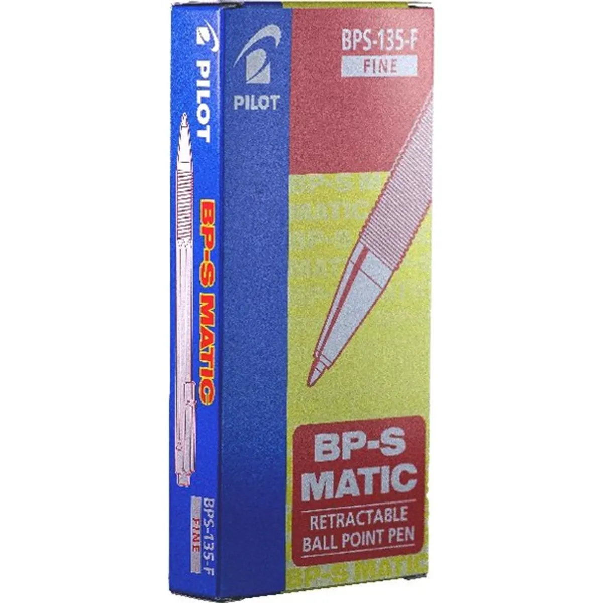 Pilot BP-S MATIC 12 db/csomag piros golyóstoll #1