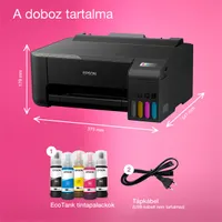 Epson EcoTank L1270 színes nyomtató WiFi, 8100/6500 oldal tintával #4