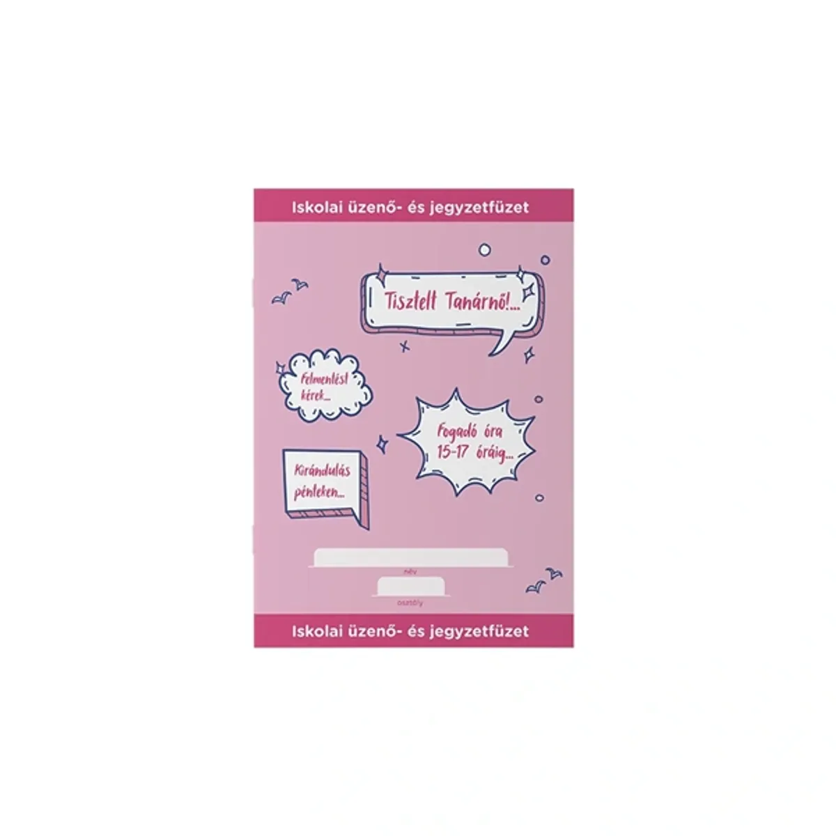 ICO Süni Pets A5 32 lap iskolai üzenő és jegyzetfüzet #1