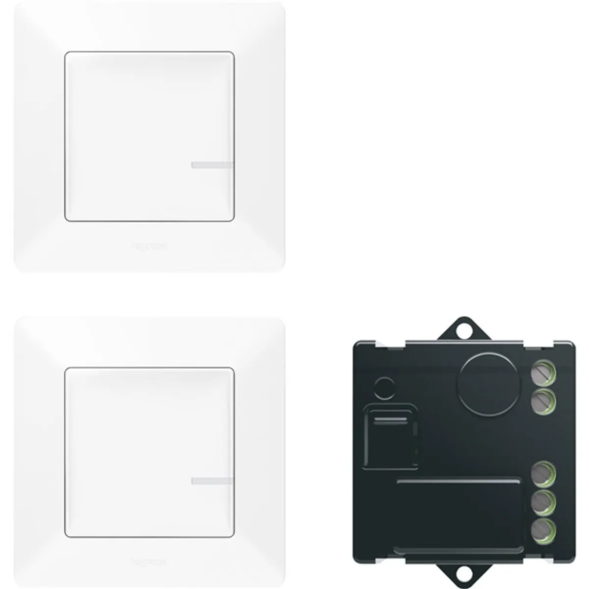 Legrand 752150 Valena Life Netatmo fehér Párosított szett: 2 vezeték nélküli kapcsoló + mikromodul #1