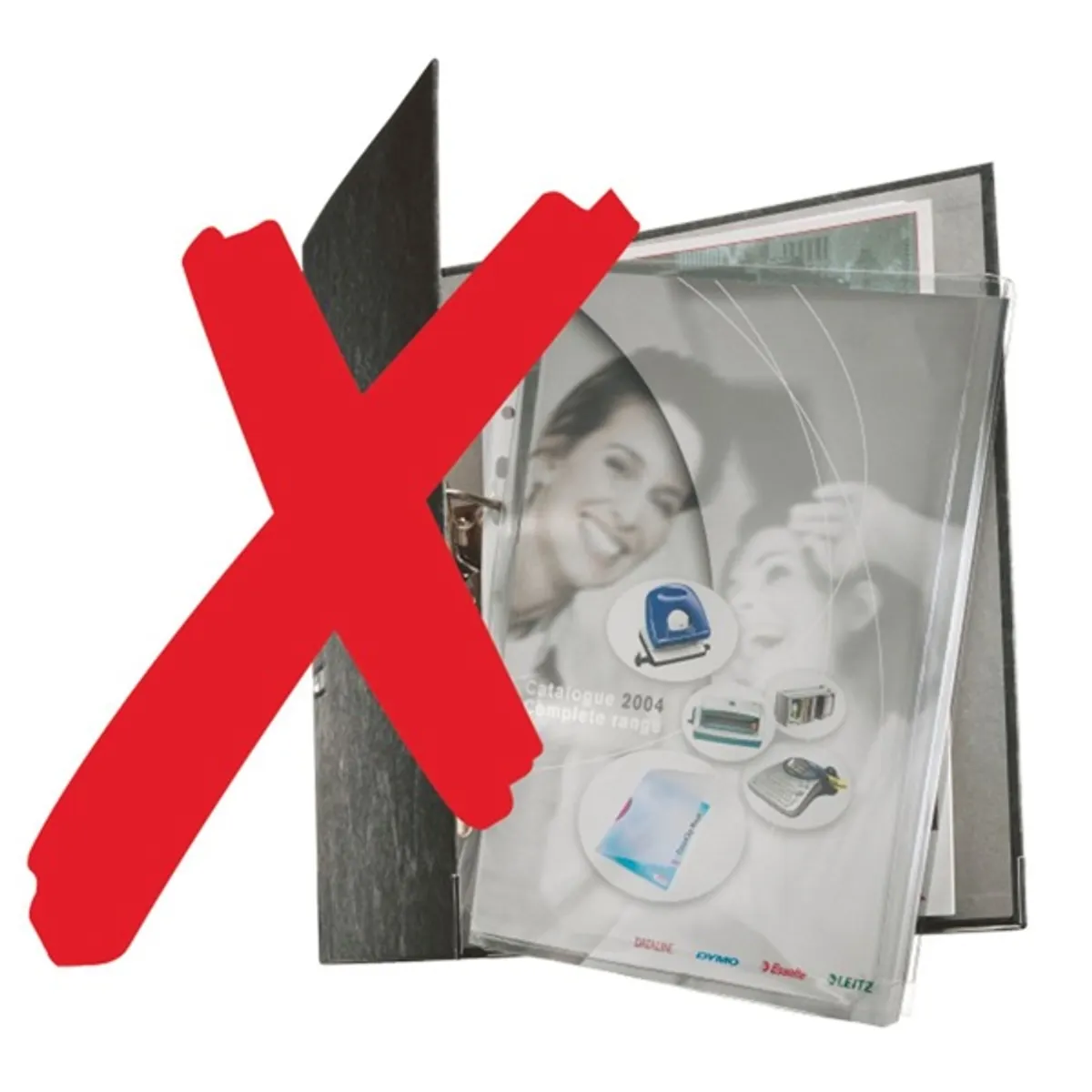 Leitz Jumbo A4 fém lefűzőrésszel lefűzhető 3db genotherm #4