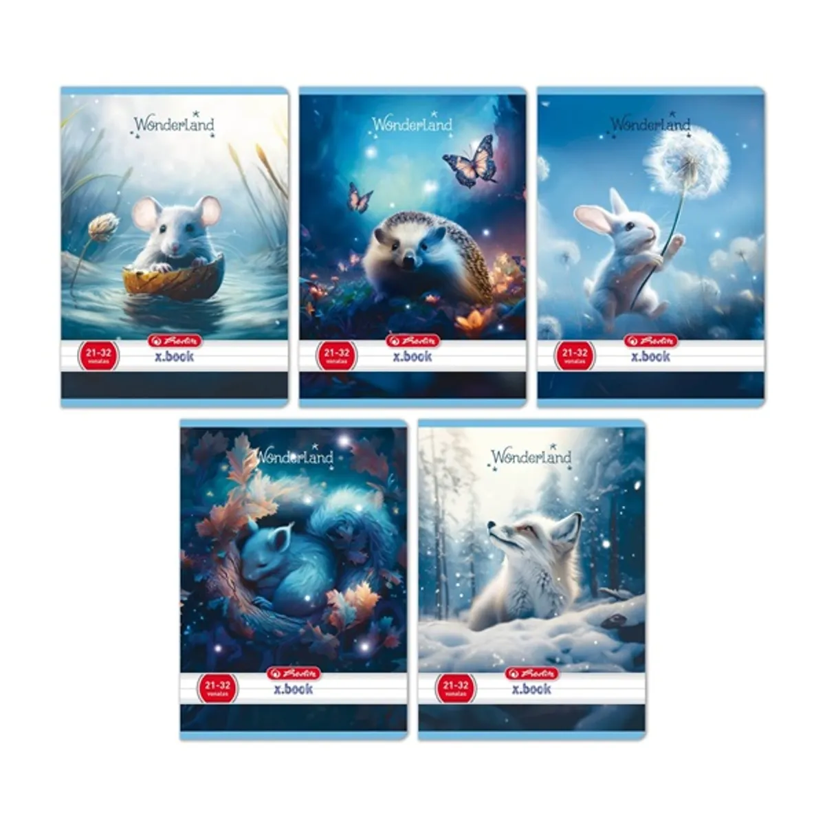 Herlitz Wonderland A5 21-32 vonalas füzet #1