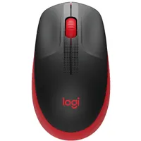 Logitech M190 piros vezeték nélküli egér