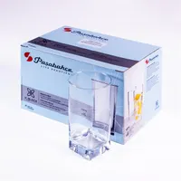 PASABAHCE Carre Long Drink 305ml koktélos pohár szett 6 darabos #3