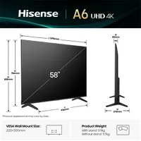 Hisense 58" 58A6Q 4K UHD Smart LED TV #6