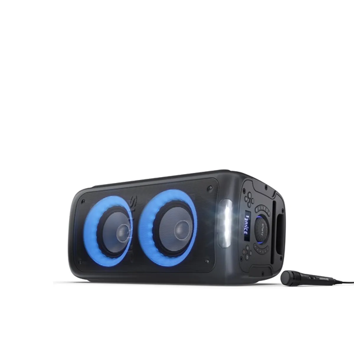 Sharp PS-949 fekete Bluetooth akkumulátoros party hangszóró #4