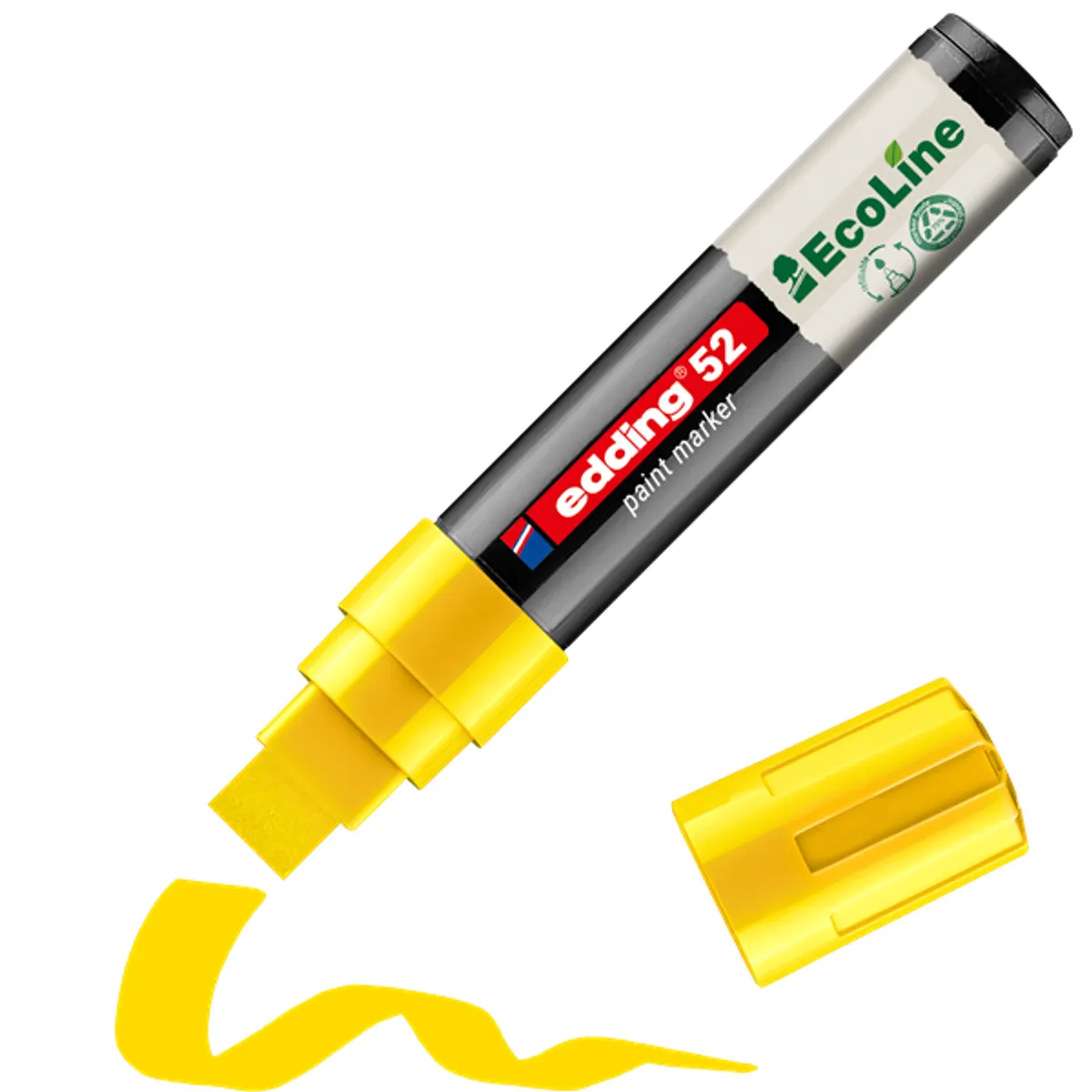 Edding 52 EcoLine D10 4-15 mm sárga lakkmarker #3