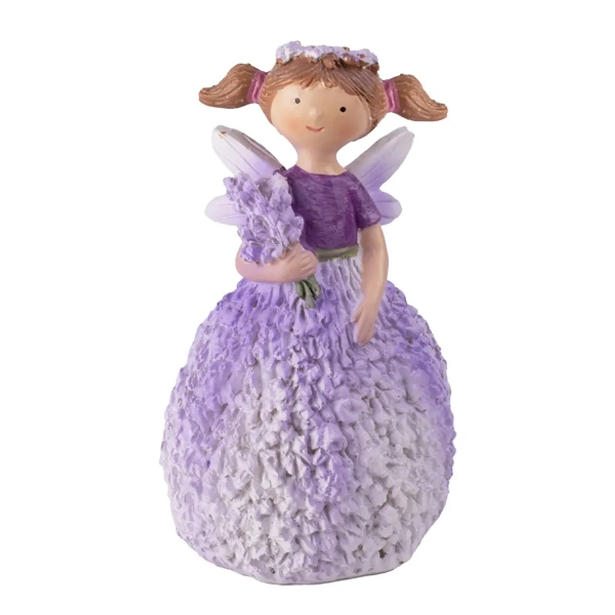 IRIS dekor műgyanta levendulalány lila 5,2x10cm #1