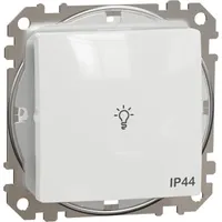 Schneider SDD211132 Sedna lámpajellel rugós IP44 fehér SDD egypólusú nyomó #1