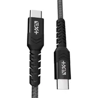 NextOne USBCX2-BRD-SG 1,2m Type-C fonott asztroszürke adat- és töltőkábel #2