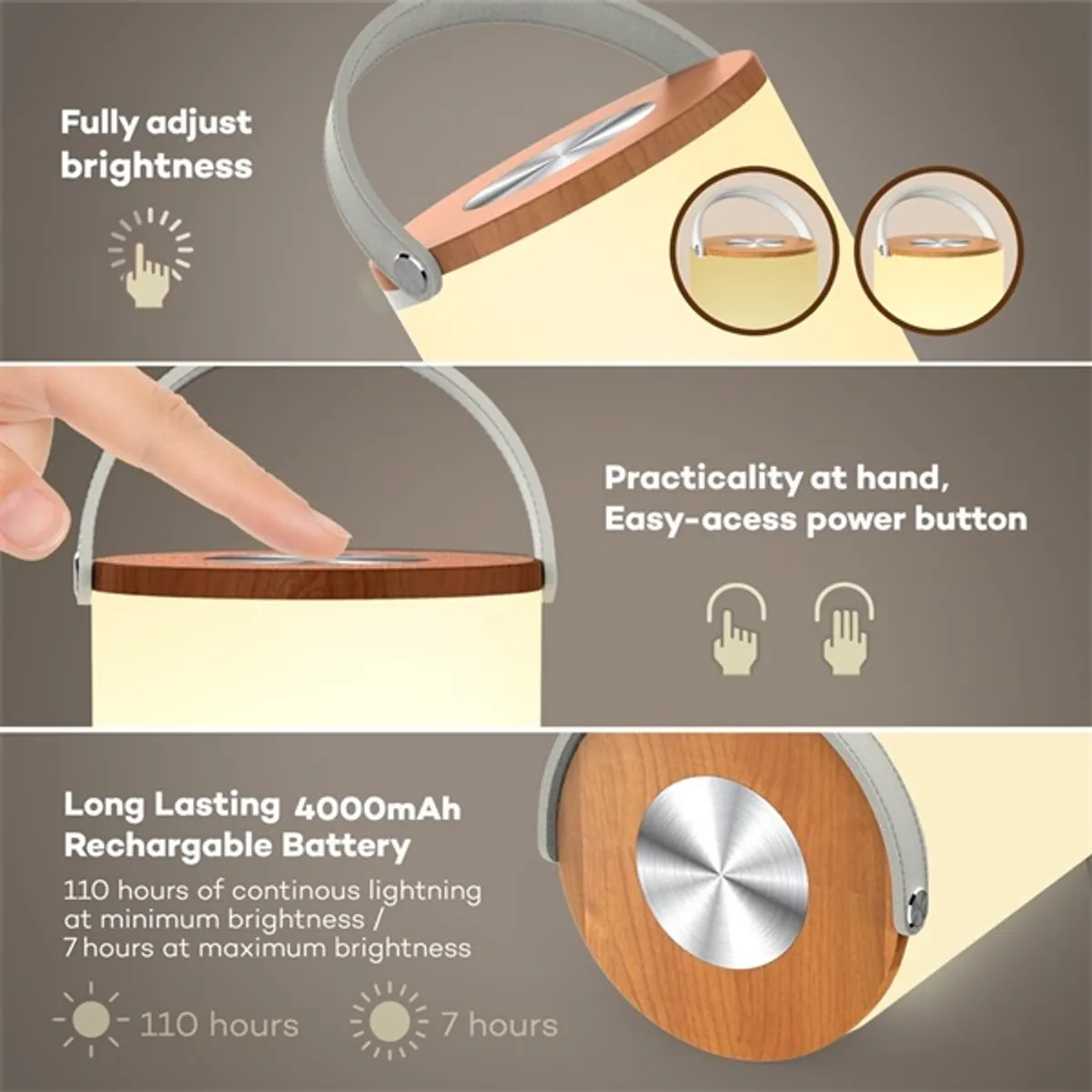 Taotronics TT-DL071 hordozható LED lámpa #6