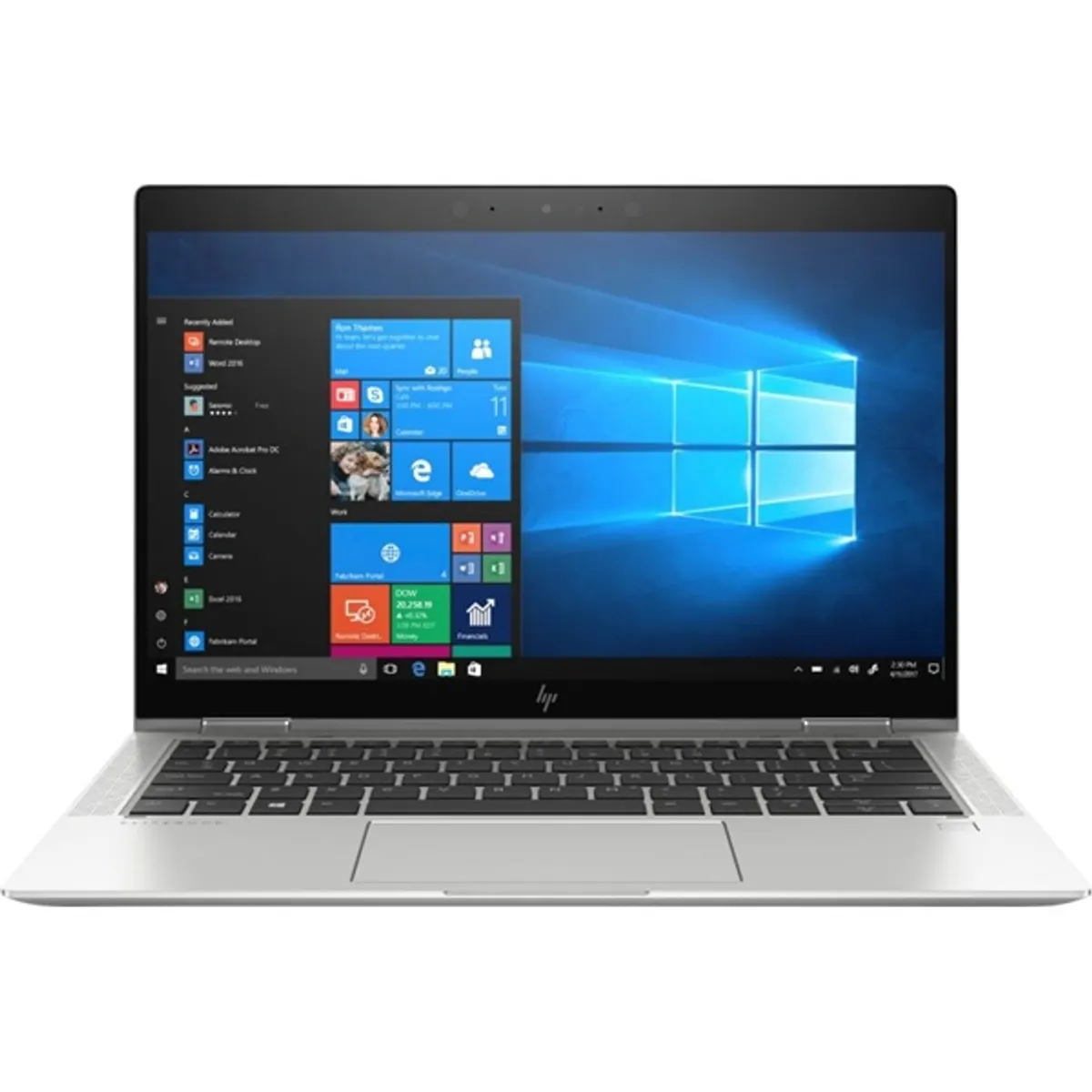 HP Elitebook Folio 1030 x360 G4 13,3"FHD/Intel Core i5-8265U/8GB/256GB/Int. VGA/Win10 Pro/ezüst laptop #1
