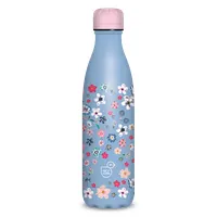 Ars Una 500 ml-es Pearl Blossom Blue 24 (5376) duplafalú fémkulacs
