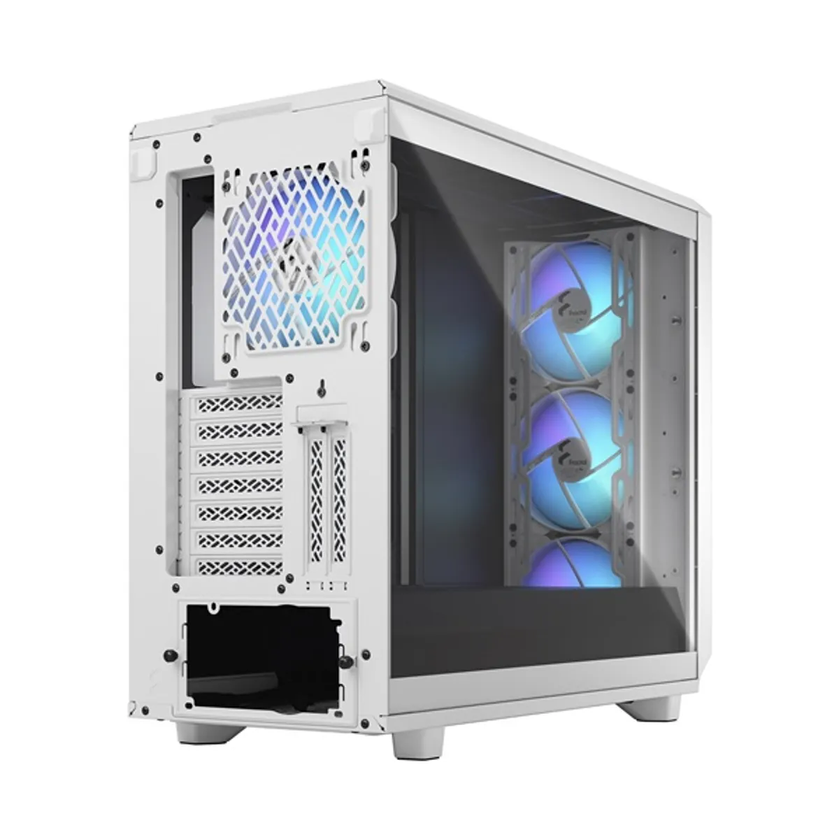 Fractal Design Meshify 2 RGB Fehér ablakos (Táp nélküli) E-ATX ház #3